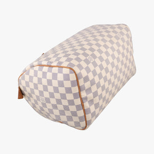 Secondhand Louis Vuitton Speedy 30 AZUR Damier Canvas N41533 handbag | stylenewstar