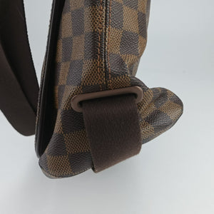 Pre-owned Louis Vuitton BROOKLYN GM EBENE Damier Canvas N51212 shoulderbag | stylenewstar
