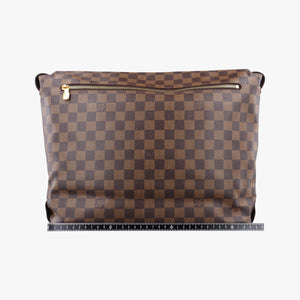 Pre-owned Louis Vuitton BROOKLYN GM EBENE Damier Canvas N51212 shoulderbag | stylenewstar