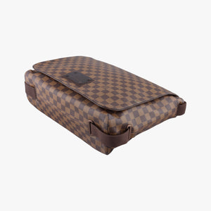 Pre-owned Louis Vuitton BROOKLYN GM EBENE Damier Canvas N51212 shoulderbag | stylenewstar
