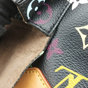 Secondhand Louis Vuitton Alma GM noir Monogram Multicolor M40442 handbag | stylenewstar