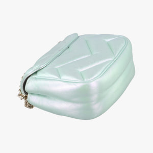 Pre-owned Gucci GG Marmont Green Leather 739682 shoulderbag | stylenewstar