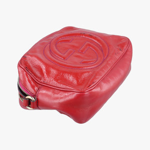 Vintage Gucci Soho Red Patent Leather 308364 shoulderbag | stylenewstar