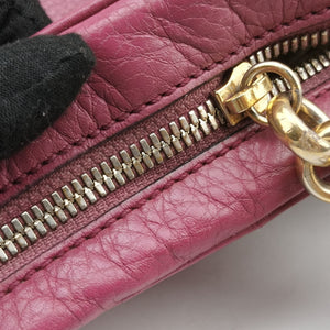 Pre-owned Gucci Soho Purple Leather 308364 shoulderbag | stylenewstar