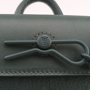 Vintage Louis Vuitton Nano Steamer VERT FONCE Monogram Taurillon M83052 shoulderbag | stylenewstar
