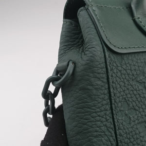 Vintage Louis Vuitton Nano Steamer VERT FONCE Monogram Taurillon M83052 shoulderbag | stylenewstar