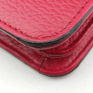 Vintage Gucci Interlocking G Red Leather 510304 shoulderbag | stylenewstar