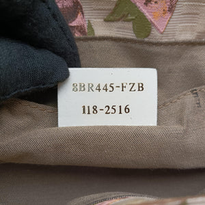 Pre-owned Fendi Chef Perforated Charm Zucca Print Multicolour canvas 8BR436 shoulderbag | stylenewstar