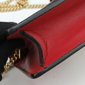 Secondhand Gucci Sylvie Red Leather 494646 shoulderbag | stylenewstar