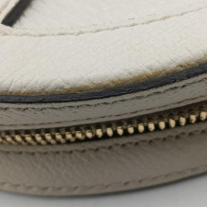 Pre-owned Gucci Ophidia White Leather 550618 crossbodybag | stylenewstar