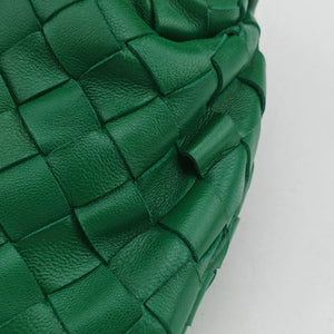 Pre-owned Bottega Veneta The Jodie Green lambskin handbag | stylenewstar