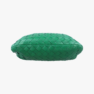 Pre-owned Bottega Veneta The Jodie Green lambskin handbag | stylenewstar