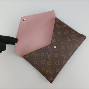 Vintage Louis Vuitton Pochette Kirigami Brown Monogram Canvas M62034 clutchbag | stylenewstar