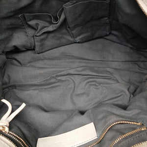 Pre-owned Balenciaga Classic City Grey lambskin shoulderbag | stylenewstar