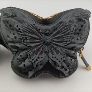 Pre-owned Christian Dior 30 Montaigne Removable Black Lambskin shoulderbag | stylenewstar