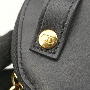 Pre-owned Christian Dior 30 Montaigne Removable Black Lambskin shoulderbag | stylenewstar