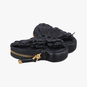 Pre-owned Christian Dior 30 Montaigne Removable Black Lambskin shoulderbag | stylenewstar