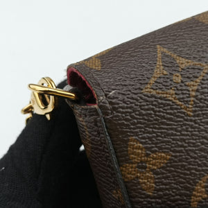 Vintage Louis Vuitton Pochette Felicie Brown Monogram Canvas M61276 shoulderbag | stylenewstar