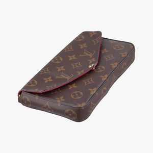 Vintage Louis Vuitton Pochette Felicie Brown Monogram Canvas M61276 shoulderbag | stylenewstar