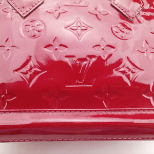 Pre-owned Louis Vuitton Alma BB pomme d'amour Vernis M90174 shoulderbag | stylenewstar
