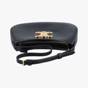 Pre-owned Celine Medium Tilly Black Leather 115703BF4 shoulderbag | stylenewstar