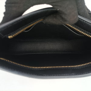 Pre-owned Celine Medium Tilly Black Leather 115703BF4 shoulderbag | stylenewstar