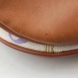 Secondhand Louis Vuitton CLAUDIA white Monogram Multicolor M40193 handbag | stylenewstar