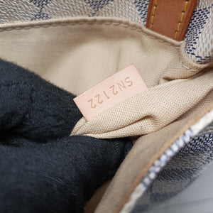 Pre-owned Louis Vuitton Figheri PM Azur Damier Canvas N41176 shoulderbag | stylenewstar