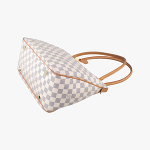 Pre-owned Louis Vuitton Figheri PM Azur Damier Canvas N41176 shoulderbag | stylenewstar