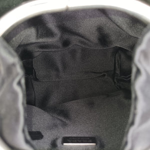 Pre-owned Prada Ring Bag Black silk handbag | stylenewstar