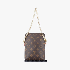 Pre-owned Louis Vuitton Utility Brown Monogram canvas M80746 shoulderbag | stylenewstar
