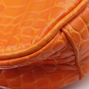 Vintage Balenciaga Le Cagole Orange lambskin shoulderbag | stylenewstar