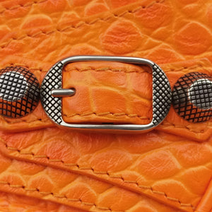 Vintage Balenciaga Le Cagole Orange lambskin shoulderbag | stylenewstar