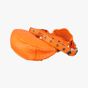 Vintage Balenciaga Le Cagole Orange lambskin shoulderbag | stylenewstar