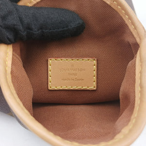Pre-owned Louis Vuitton Fold Me Pouch Brown Monogram Canvas M80874 crossbodybag | stylenewstar