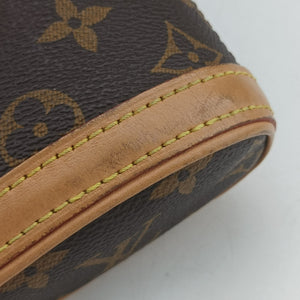 Pre-owned Louis Vuitton Fold Me Pouch Brown Monogram Canvas M80874 crossbodybag | stylenewstar