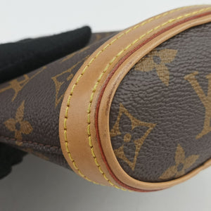 Pre-owned Louis Vuitton Fold Me Pouch Brown Monogram Canvas M80874 crossbodybag | stylenewstar