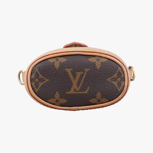 Pre-owned Louis Vuitton Fold Me Pouch Brown Monogram Canvas M80874 crossbodybag | stylenewstar