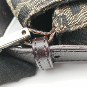 Vintage Fendi Mamma Baguette Brown Canvas×Leather 377526 shoulderbag | stylenewstar