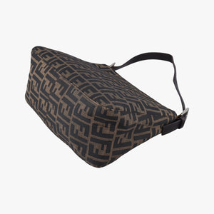 Vintage Fendi Mamma Baguette Brown Canvas×Leather 377526 shoulderbag | stylenewstar
