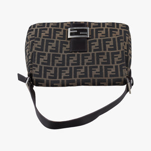 Vintage Fendi Mamma Baguette Brown Canvas×Leather 377526 shoulderbag | stylenewstar