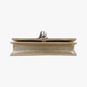 Pre-owned Yves Saint Laurent KATE Golden Leather 452159 shoulderbag | stylenewstar
