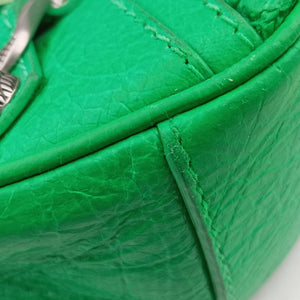 Pre-owned Balenciaga Le Cagole Green lambskin shoulderbag | stylenewstar