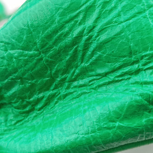 Pre-owned Balenciaga Le Cagole Green lambskin shoulderbag | stylenewstar