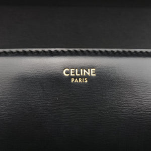 Pre-owned Celine Triomphe Black Leather shoulderbag | stylenewstar