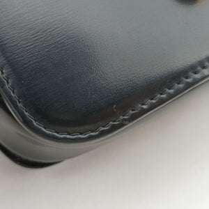 Pre-owned Celine Triomphe Black Leather shoulderbag | stylenewstar