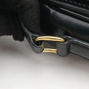 Pre-owned Celine Triomphe Black Leather shoulderbag | stylenewstar