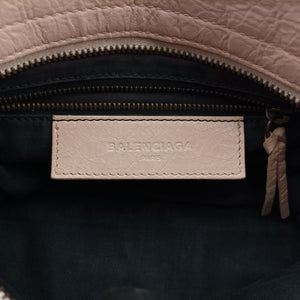 Vintage Balenciaga Classic City Mini Pink lambskin shoulderbag | stylenewstar