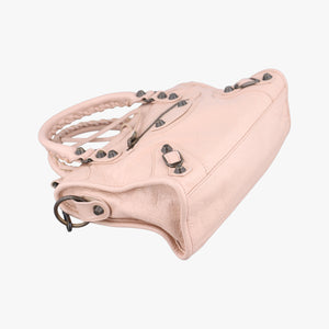 Vintage Balenciaga Classic City Mini Pink lambskin shoulderbag | stylenewstar