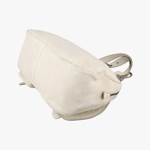 Secondhand Christian Dior Gaucho White Leather handbag | stylenewstar